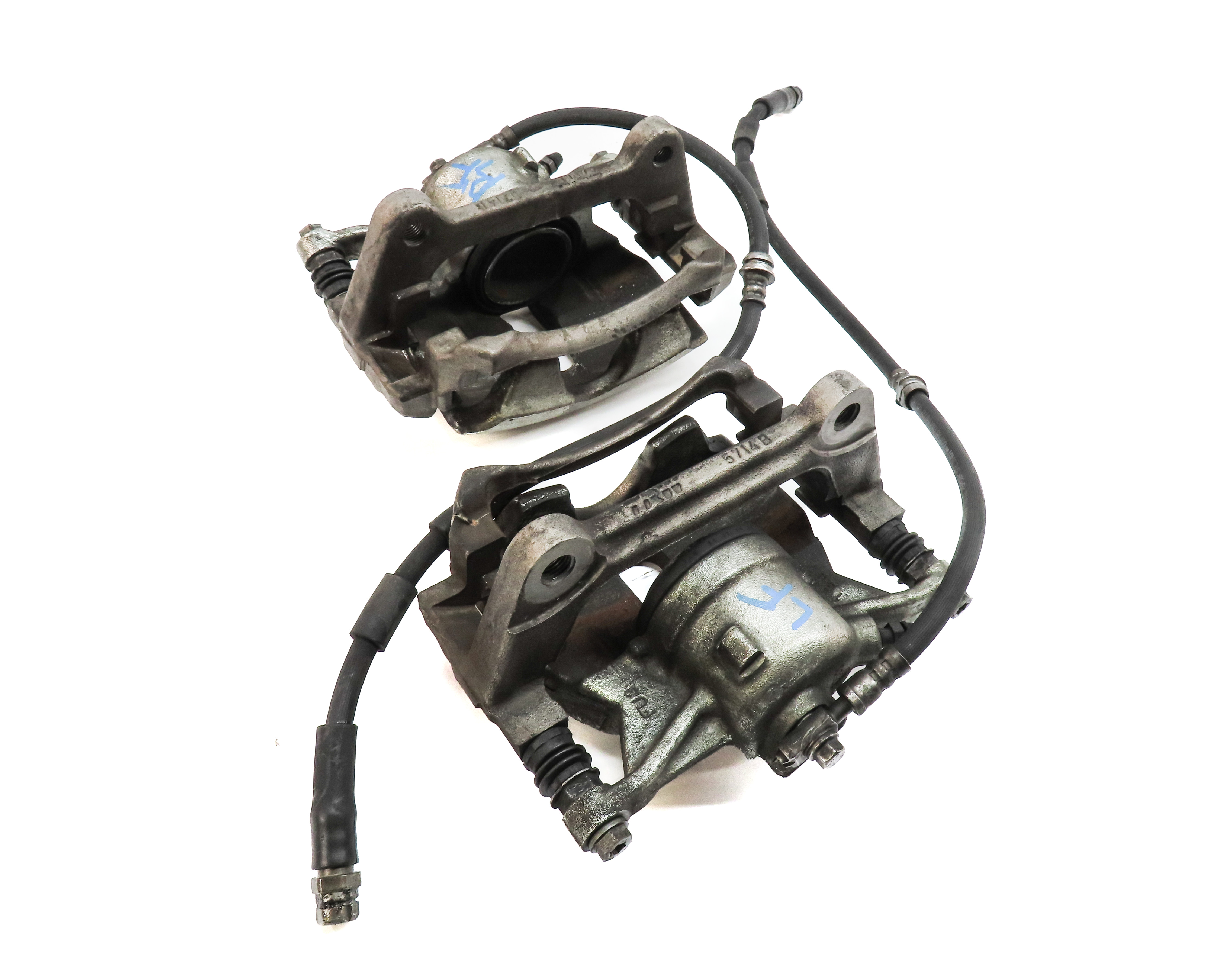2015-2017 VW GOLF / AUDI A3 TT (8V MK3) 1.8T 2.0T FRONT DISC BRAKE CALIPER SET — exact item pictured